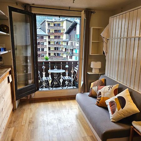 Cozy Chamonix Ski Studio With Mountain Views Luaran gambar