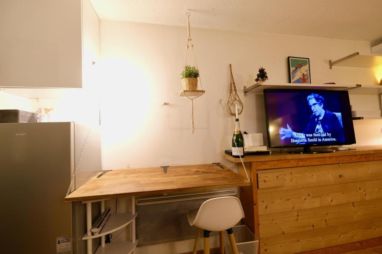 Cozy Chamonix Ski Studio With Mountain Views Luaran gambar
