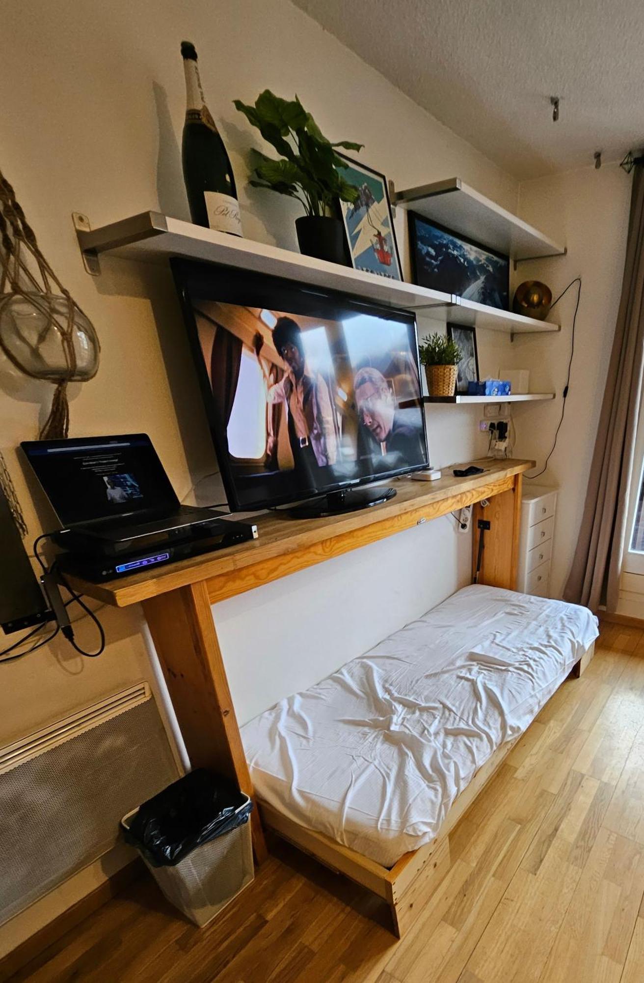 Cozy Chamonix Ski Studio With Mountain Views Luaran gambar