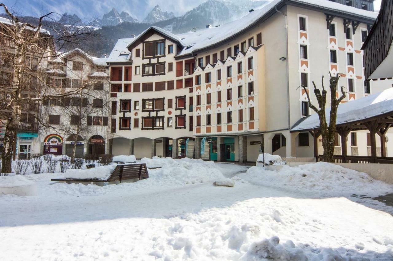Cozy Chamonix Ski Studio With Mountain Views Luaran gambar
